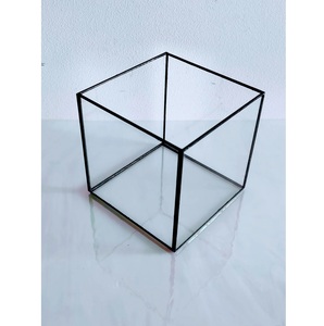 Caja de Joyería Rectangular Moderna de Metal y Vidrio con Diseño de Concha, Organizador de Almacenamiento, Estuche Decorativo Dorado - Product Image 6