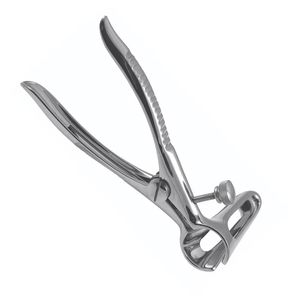 Spéculum vaginal Cusco en acier inoxydable, type à vis réglable, instrument de gynécologie réutilisable, dilatateur vaginal poli - Product Image 1