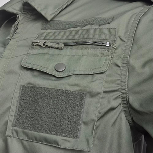 Proveedor OEM de Ropa Profesional, MOQ Bajo, Logotipo Personalizado y Conjunto de Uniforme de Guardia de Seguridad en Tallas Grandes, Descuento por Volumen, Impresión - Product Image 6