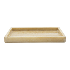 Nouvel ensemble de plateaux de service de luxe en marbre naturel Onyx, grande dalle moderne, pour cuisine et salon, haute qualité, durable et écologique - Product Image 1