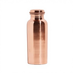 Factory High Selling Eco-Friendly Copper Water Bottle <b>Tea</b> <b>Infuser</b> Dishwasher Safe Table Decor Lunch Drinkware High Standard Lid - Product Image 2