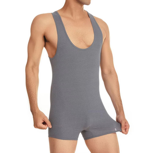 Traje de Lucha Libre para Hombre de Alta Calidad, Color Azul Rey, Ropa Deportiva, Tela Elástica Cómoda, Traje Deportivo al por Mayor - Product Image 3