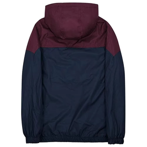 Chaqueta Cortavientos Ligera con Capucha de Dos Tonos para Hombre, de Venta Caliente, con Cremallera, Ropa Exterior Casual, Estilo Urbano, Resistente al Agua, OEM Personalizado - Product Image 2
