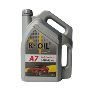 น้ำมันเครื่องสำหรับรถยนต์นั่งส่วนบุคคล K-OIL 5W30/10W40 API SN เกรด A7 - Product Image 1