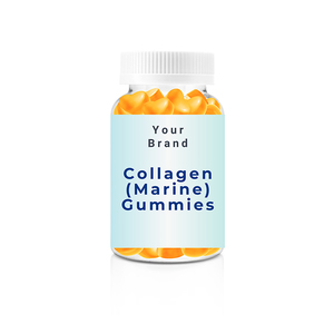 Proveedor Mayorista de Suplementos Dietéticos de Alta Calidad, Marca Privada OEM Disponible, Gomitas de Colágeno Marino en Forma de Corazón - Product Image 1