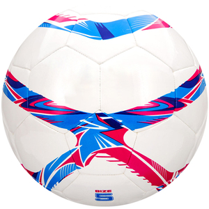 Ballon de football en cuir PU, couleur personnalisée, fabrication pakistanaise, taille personnalisée, matériau TPU, couture à la main, haute qualité, PU personnalisé. - Product Image 1