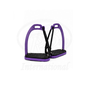 Estribos de Seguridad para Montar a Caballo Peacock Fillis, de Acero Inoxidable con Recubrimiento en Polvo, 4.50 Pulgadas - Product Image 3