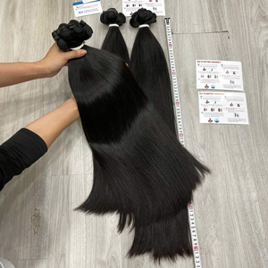 Proveedor de Cabello Natural Liso en Trama, Cabello Virgen de Doble Trama, Paquetes de Cabello Natural en Varios Colores, Color Natural - Product Image 2
