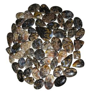 Cabujón de Ágata Natural al por Mayor, Piedra Preciosa Suelta en Forma Mixta, Pulida, 20-45 mm, 8-12 g - Product Image 5