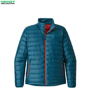 Minimalist Clean Look Plain Puffer <b>Jacket</b> Men Solid Color Warm Padded Casual Daily Wear <b>Winter</b> Parka - Product Image 5