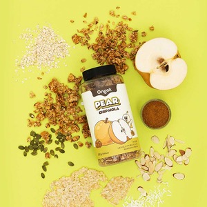 [FARMTOGLOBAL] Ongok Honey Chipnola Whole Grain Baked Granola Korean Cereal Honey <b>Snack</b> for Daily Meal Routine - Product Image 3
