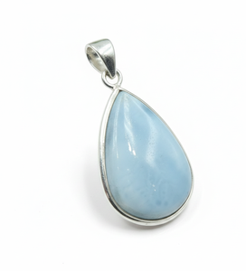 Top Quality Blue <b>Opal</b> Teardrop <b>Pendant</b> 925 Sterling Silver Yellow Gold Plated Handmade Gemstone Jewelry Minimalist Elegant Gift - Product Image 1