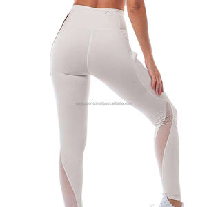 Nueva llegada de las mujeres de cintura alta en forma de V sin costuras de nylon mallas de entrenamiento personalizado Fitness gimnasio Yoga transpirable y estilo casual - Product Image 3