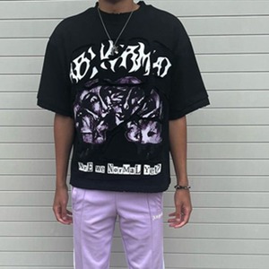 เสื้อยืดคอกลมทรงหลวมพิมพ์ลายตามสั่ง ผ้าคอตตอนหนานุ่ม สั่งผลิตได้จำนวนน้อย จัดส่งรวดเร็ว - Product Image 6