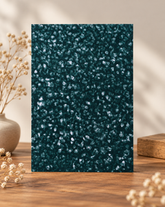Hojas de Papel Hechas a Mano en Color Verde Azulado Oscuro con Patrón Texturizado para Invitaciones de Boda, Envoltura de Regalos y Manualidades - Product Image 3