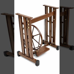 Compact Domestic Sewing <b>Machine</b> Stand with Strong Metal Frame and <b>Pedal</b> Support for Home Tailoring Work and Easy Operation - Product Image 3