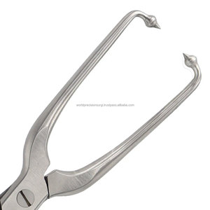 Pince de maintien de plaques osseuses WORLD PRECISION SURGICAL en acier inoxydable, instrument chirurgical manuel certifié CE Classe II - Product Image 5