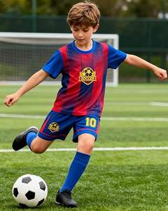 Conjuntos de Uniformes de Árbitro de Fútbol Sublimados 100% Poliéster, Corte Automatizado, Secado Rápido, Elásticos, Ropa de Entrenamiento Personalizada - Product Image 2