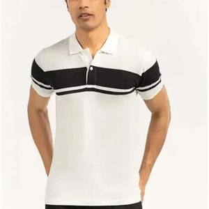 เสื้อโปโลแฟชั่นมาแรงสำหรับผู้ชาย ราคาโรงงาน ดีไซน์ยอดนิยม คุณภาพพรีเมียมสั่งทำได้ รุ่นใหม่ล่าสุด ผ้าฝ้ายสำหรับฤดูร้อน - Product Image 5