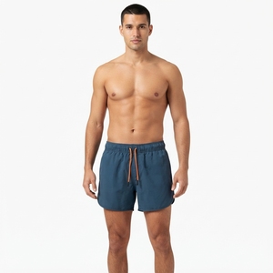Pantalones Cortos de Verano Personalizados para Hombre, de Spandex/Poliéster Ecológico, con Estampado Casual Elegante, Cintura Elástica y Antiarrugas, de 5 Pulgadas de Entrepierna - Product Image 1