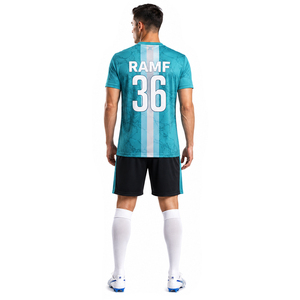 Breathable Mesh Football Gym <b>T</b>-<b>shirts</b> Quick Dry Sports Soccer Jersey Tshirt for Men - Product Image 6
