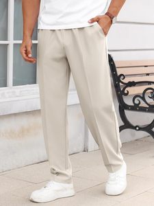 Premium <b>Men's</b> Sweatpants Straight Fit Casual Lightweight Soft Breathable Eco-Friendly Durable Worsted Fabric Quick Dry for - Product Image 3