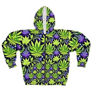 เสื้อฮู้ดซิปปักลายแบบซับลิเมชั่น ผ้าฝ้ายฟลีซ 100% แห้งเร็ว ระบายอากาศดี มีกระเป๋าเสื้อ สำหรับผู้ชาย - Product Image 1