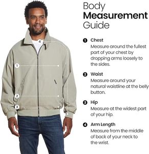 Chaqueta Cortavientos Ligera a Precio Razonable, Chaqueta de Golf Resistente al Agua, Chaqueta de Microfibra, Perfecta para Golf y Uso Casual - Product Image 4