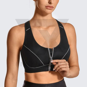 Soutien-gorge de sport personnalisé 2026 en tissu extensible respirant pour l'entraînement en salle et le fitness - Product Image 6