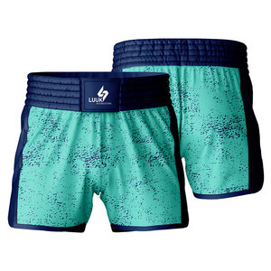 Custom Made Muay Thai Fight <b>Shorts</b> Sublimated <b>Kickboxing</b> Sportswear Breathable Quick Dry Polyester OEM ODM Supplier - Product Image 4