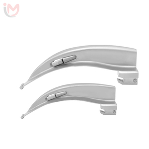 Ensemble de laryngoscopes à fibres optiques médicaux réutilisables en acier inoxydable pour anesthésie, intubation endotrachéale, équipement de diagnostic, boîte OEM - Product Image 4