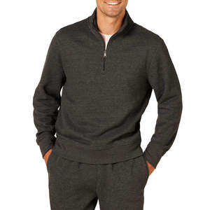 Sudadera Personalizada Lisa Teñida 100% Algodón con Bordado Tonal Frontal, Transpirable, Precio de Fábrica, Cuello Redondo, para Hombre, Talla 6XL - Product Image 1