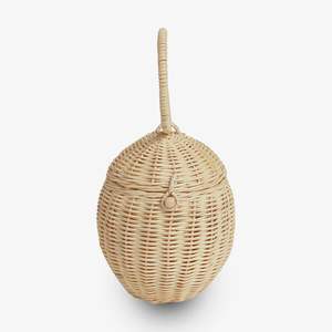 Good price <b>small</b> egg shaped bag lovely kids easter basket natural <b>handbag</b> toys for children play - Product Image 2