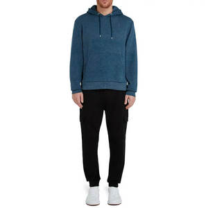 Sudadera con Capucha para Hombre, Transpirable, de Algodón y Felpa, Estilo Urbano, Holgada, Informal, Cálida para Invierno, Cómoda para Uso Diario, Moda Urbana - Product Image 4