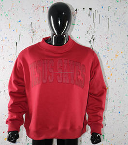 Sudadera con cuello alto JESUS SAVES para hombre - Product Image 1