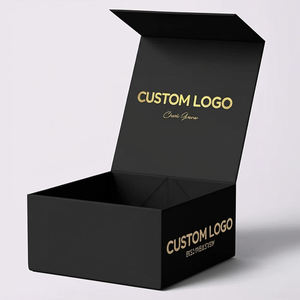 Custom Rigid Cardboard <b>Magnetic</b> Gift <b>Box</b> with Folding Lid Packaging - Product Image 3