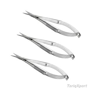 Tijeras de Manicura Profesionales de Alta Calidad con Logotipo Personalizado, Tijeras Curvas de Acero Inoxidable Extra Afiladas con Mecanismo de Resorte - Product Image 6