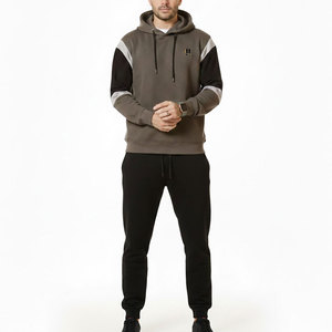 Conjunto Deportivo de Forro Polar para Hombre, Sudadera y Pantalones Jogger, Cálido y Casual, 100% Algodón, Superventas de Invierno - Product Image 1