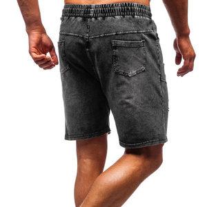 Pantalones Cortos Personalizados para Hombre, Estilo Acid Wash, Algodón Vintage, Casuales, para Gimnasio, Entrenamiento, Ropa Urbana, Moda de Verano, Fabricante OEM - Product Image 4