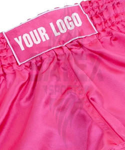 กางเกงชกมวยคุณภาพสูงแบบยืดได้สำหรับทุกเพศ เหมาะสำหรับฝึกมวยไทยและ MMA - ผลิตจากโพลีเอสเตอร์ 100% - Product Image 4