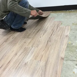 Slijtvaste Waterdichte Nanotech Lvt Vinyl Vloeren Fabriek Zelfklevende Eco Vriendelijke Indoor Luxe Vinyl Plank Vloeren