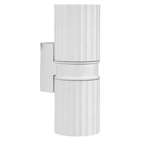 Lampe murale extérieure certifiée CE, étanche IP65, blanc chaud 3500K, GU10, en alliage d'aluminium, non dimmable, garantie 1 an, pour façade de villa
