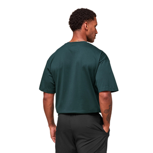 T-shirt de sport ample pour homme, haute qualité, personnalisable, respirant, en coton, pour la gym, vente en gros - Product Image 2