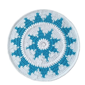 Trendy Premium Fruit Design Handcraft <b>Beaded</b> Embroidery 4 <b>Set</b> Coaster Stylish Fancy And Luxury Unique By Hiba Enterprises - Product Image 3