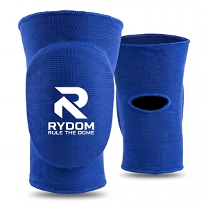 แผ่นรองเข่า RYDOM แบบถัก ระบายอากาศได้ดี ป้องกันการบาดเจ็บ สวมใส่ง่าย ใช้ได้ทั้งชายและหญิง สีฟ้า สำหรับกีฬาวอลเลย์บอล ปลอกแขนนีโอพรีนสำหรับข้อศอก - Product Image 1