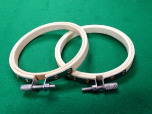 Aro de Bordado de Bambú DK-614P con Bordes Cuadrados |   Aro de Bordado de Bambú, Forma Redonda, Herramienta para Proyectos de Costura - Product Image 5