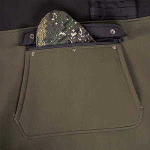 Veste tactique de chasse à manches courtes pour homme, imperméable, softshell, à capuche, style randonnée et entraînement - Product Image 6