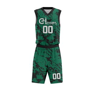 Uniformes de basketball respirants sur mesure, taille plus, unisexes, vêtements d'équipe, maillots et shorts, tissu à séchage rapide, durable, sport - Product Image 1