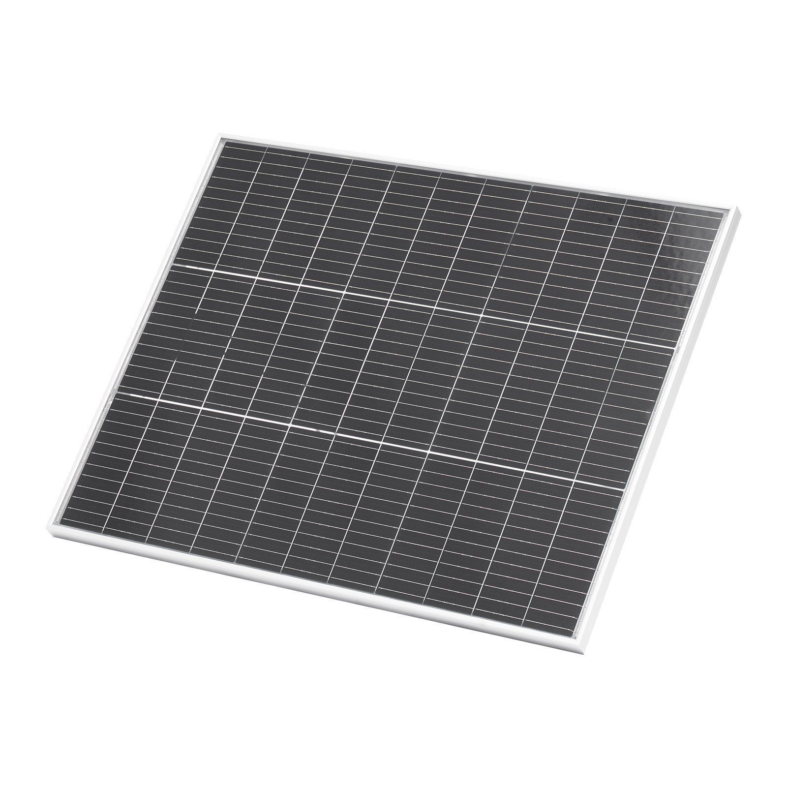 2pcs <strong>100W</strong> Bifacial High-Efficiency 23% N-Type Monocrystalline <strong>Solar</strong> <strong>Panels</strong> with for MC4 Output IP67 Aluminum Frame