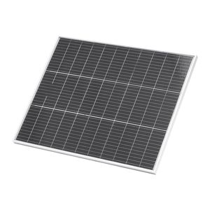 2 pannelli solari monocristallini bifacciali da 100W ad alta efficienza (23%) di tipo N con uscita MC4, telaio in alluminio IP67 - Product Image 1